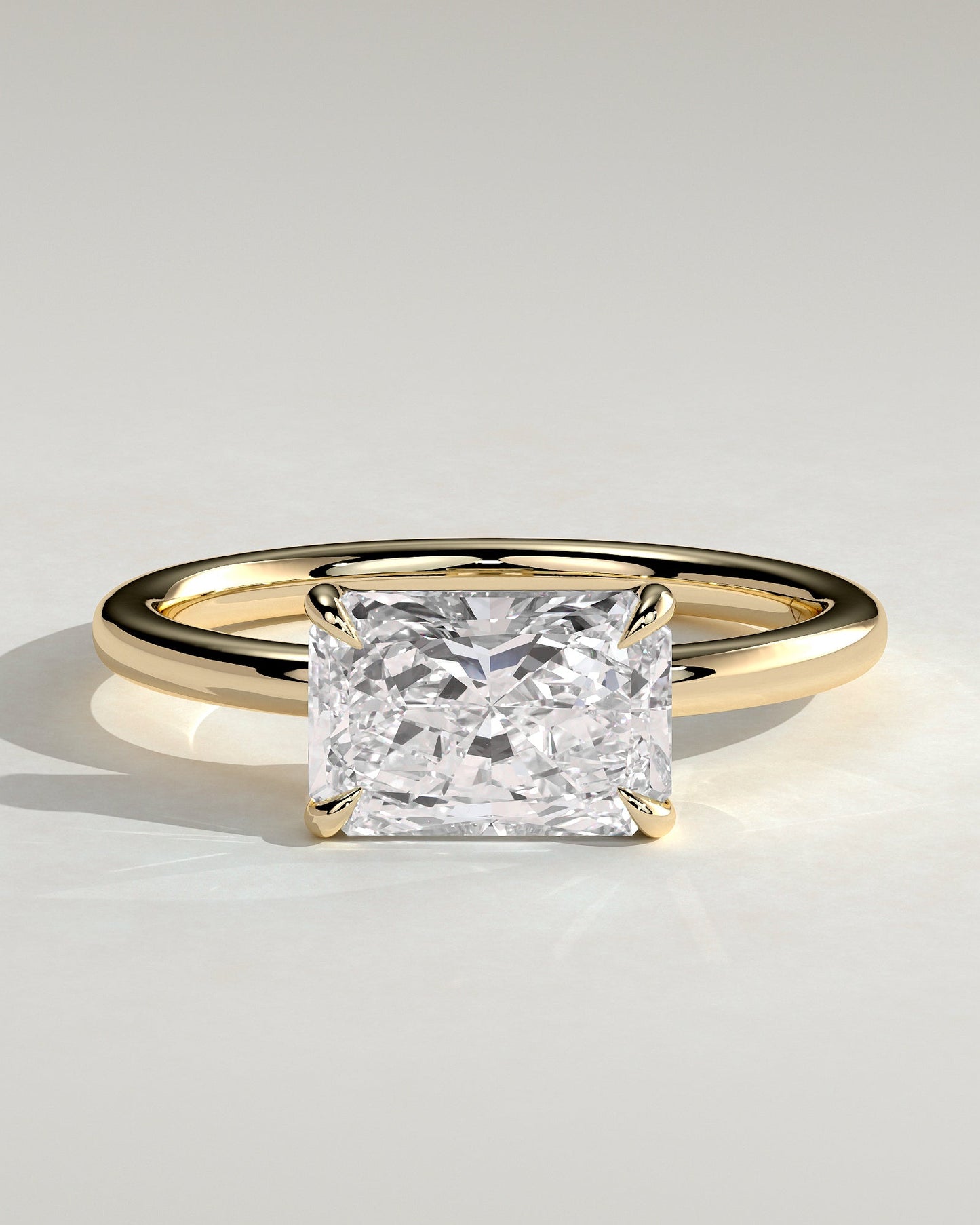 Round Halo, Pave & Split Shank Engagement Ring – 1.93 CT Lab Grown Diamond