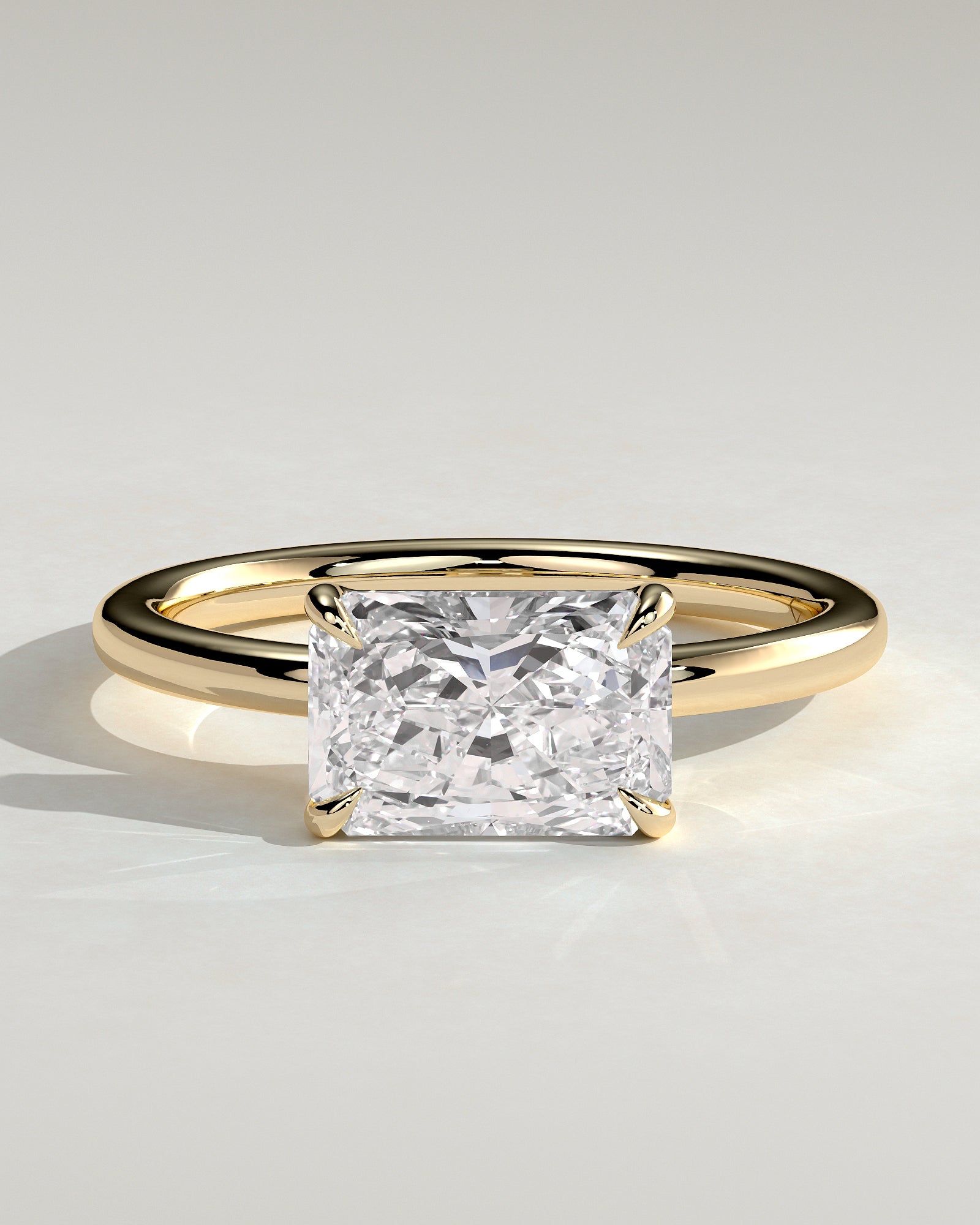 Round Halo, Pave & Split Shank Engagement Ring – 1.93 CT Lab Grown Diamond