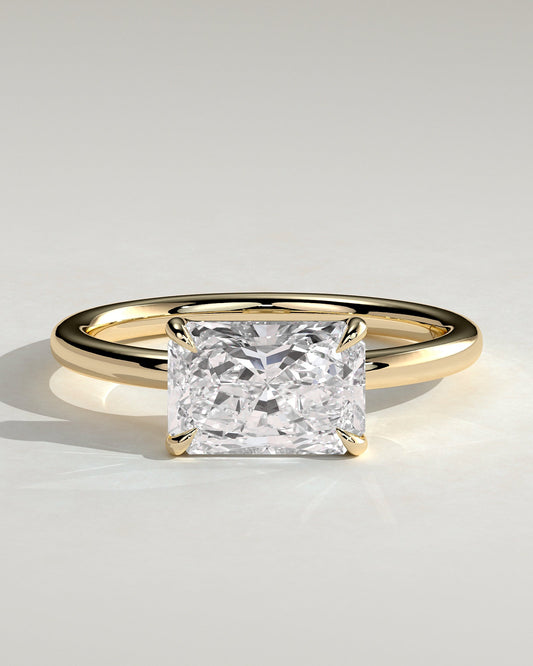 Round Halo, Pave & Split Shank Engagement Ring – 1.93 CT Lab Grown Diamond