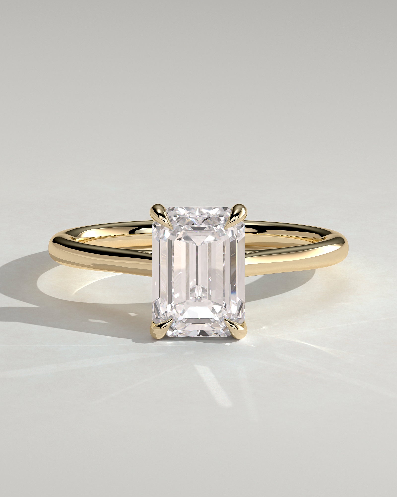 Round Halo, Pave & Split Shank Engagement Ring – 1.93 CT Lab Grown Diamond