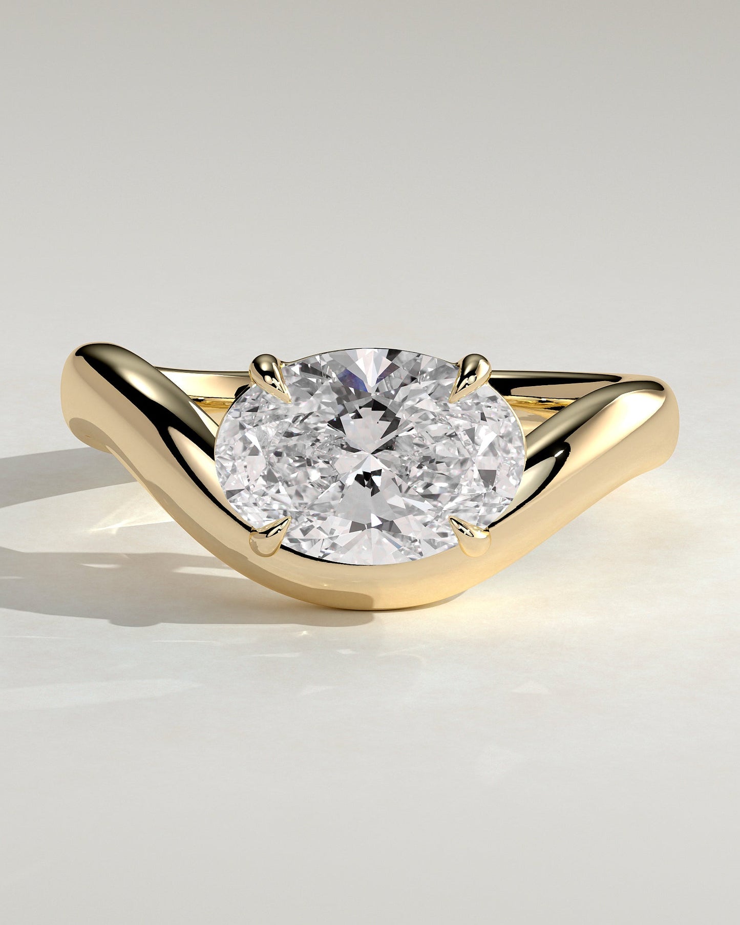 Round Halo, Pave & Split Shank Engagement Ring – 1.93 CT Lab Grown Diamond