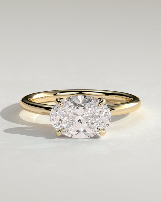 Round Halo, Pave & Split Shank Engagement Ring – 1.93 CT Lab Grown Diamond