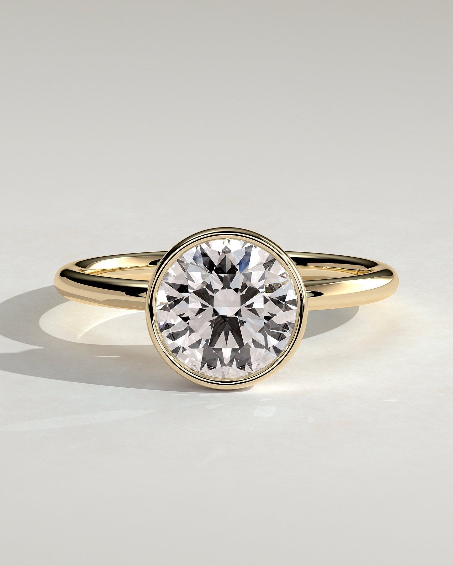 Round Halo, Pave & Split Shank Engagement Ring – 1.93 CT Lab Grown Diamond