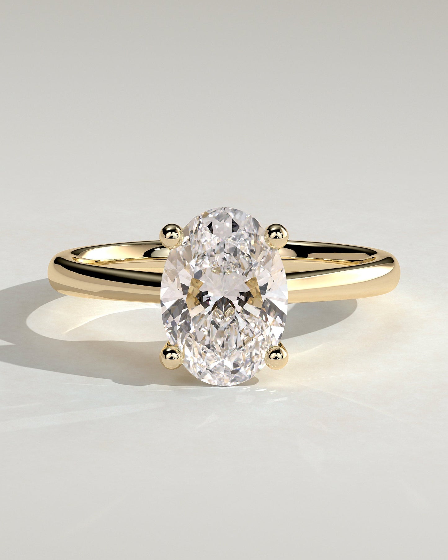 Round Halo, Pave & Split Shank Engagement Ring – 1.93 CT Lab Grown Diamond