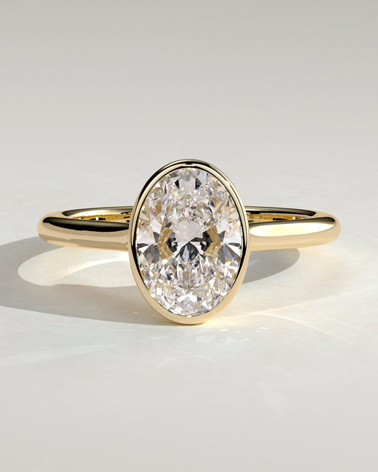 Round Halo, Pave & Split Shank Engagement Ring – 1.93 CT Lab Grown Diamond