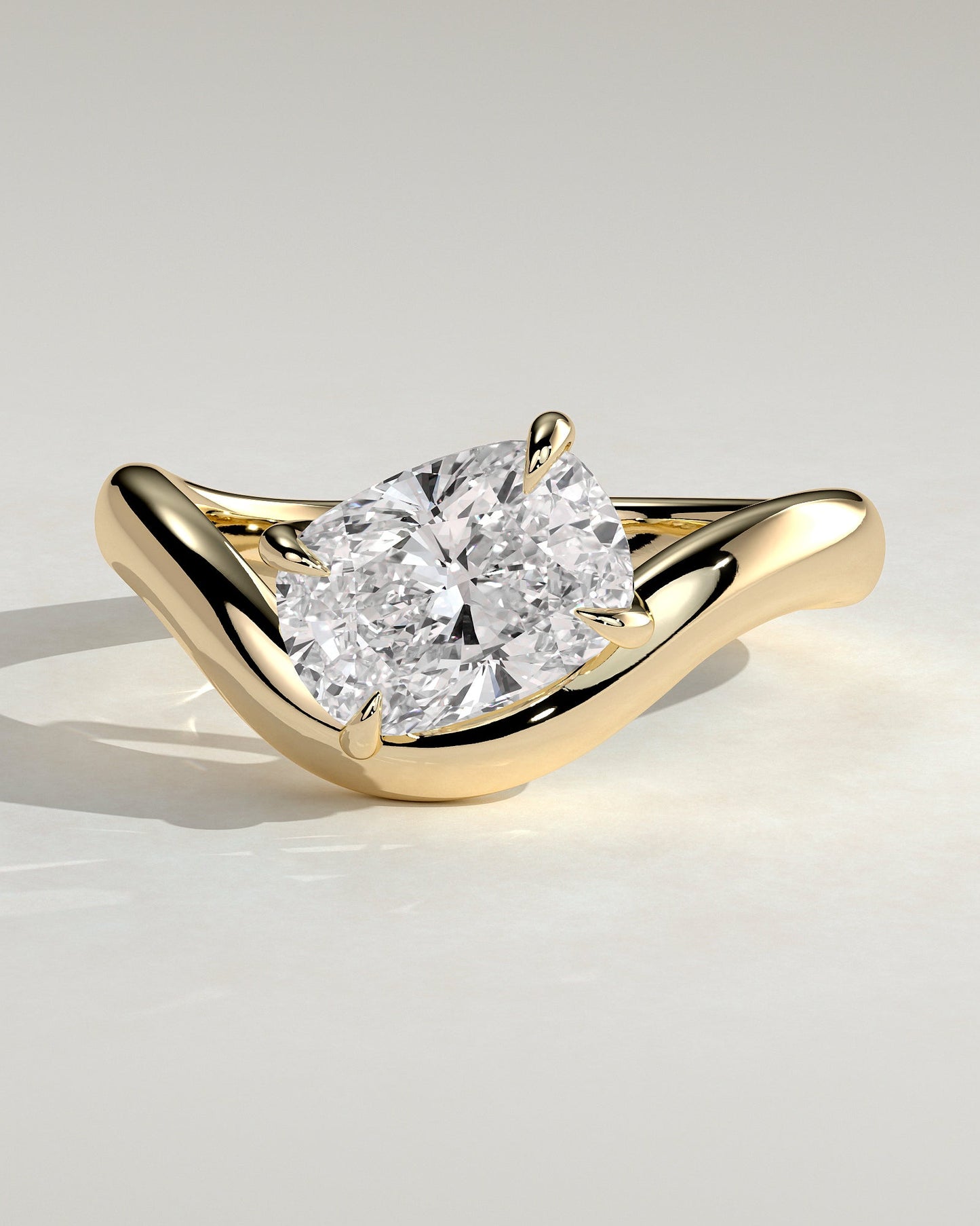 Round Halo, Pave & Split Shank Engagement Ring – 1.93 CT Lab Grown Diamond