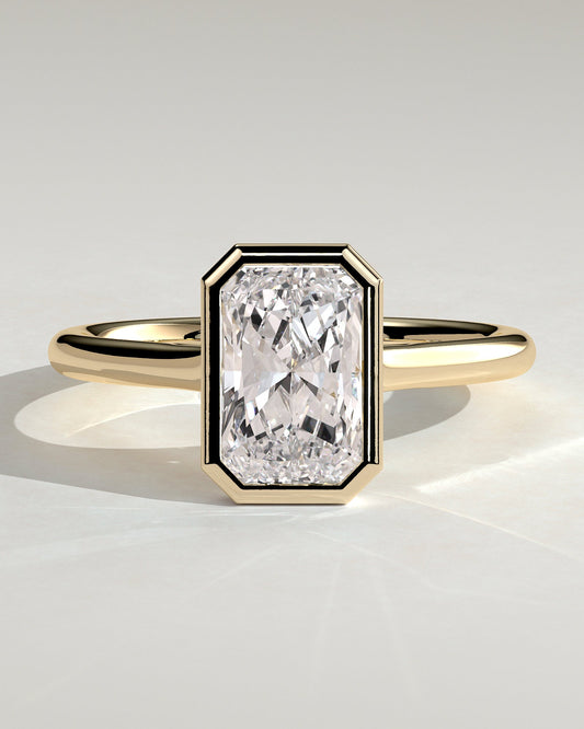 Round Halo, Pave & Split Shank Engagement Ring – 1.93 CT Lab Grown Diamond