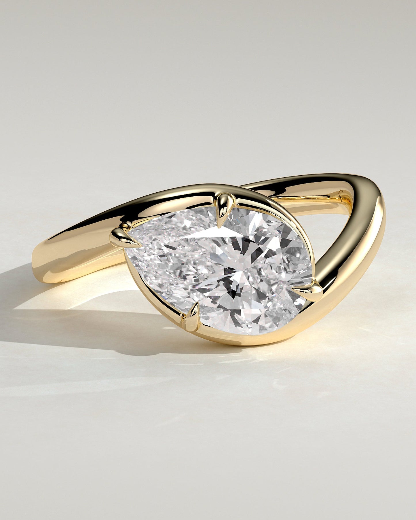 Round Halo, Pave & Split Shank Engagement Ring – 1.93 CT Lab Grown Diamond