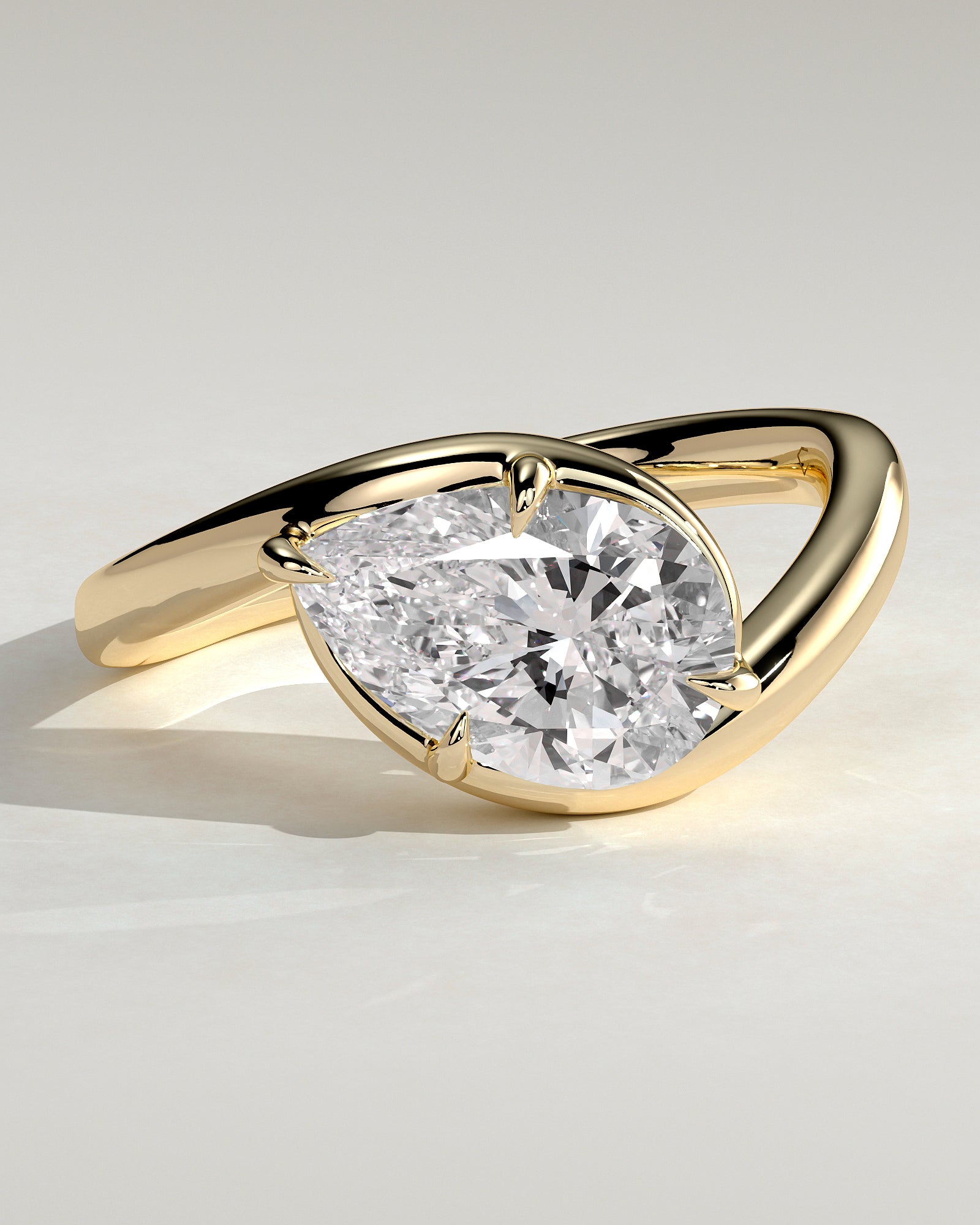 Round Halo, Pave & Split Shank Engagement Ring – 1.93 CT Lab Grown Diamond