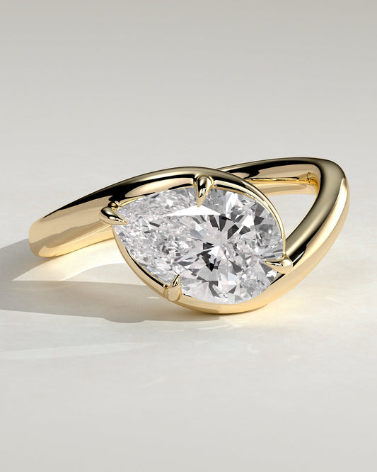 Round Halo, Pave & Split Shank Engagement Ring – 1.93 CT Lab Grown Diamond