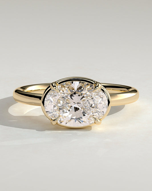 Round Halo, Pave & Split Shank Engagement Ring – 1.93 CT Lab Grown Diamond