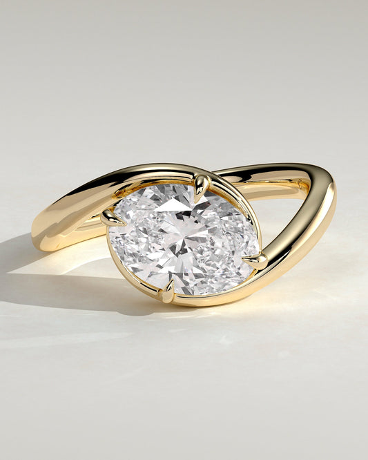 Round Halo, Pave & Split Shank Engagement Ring – 1.93 CT Lab Grown Diamond