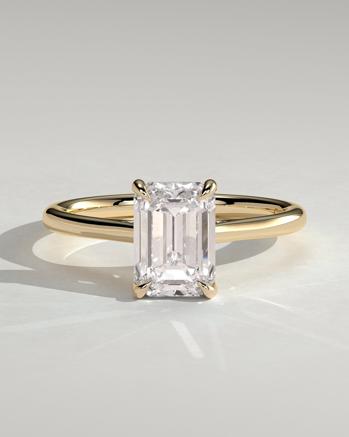 Round Halo, Pave & Split Shank Engagement Ring – 1.93 CT Lab Grown Diamond