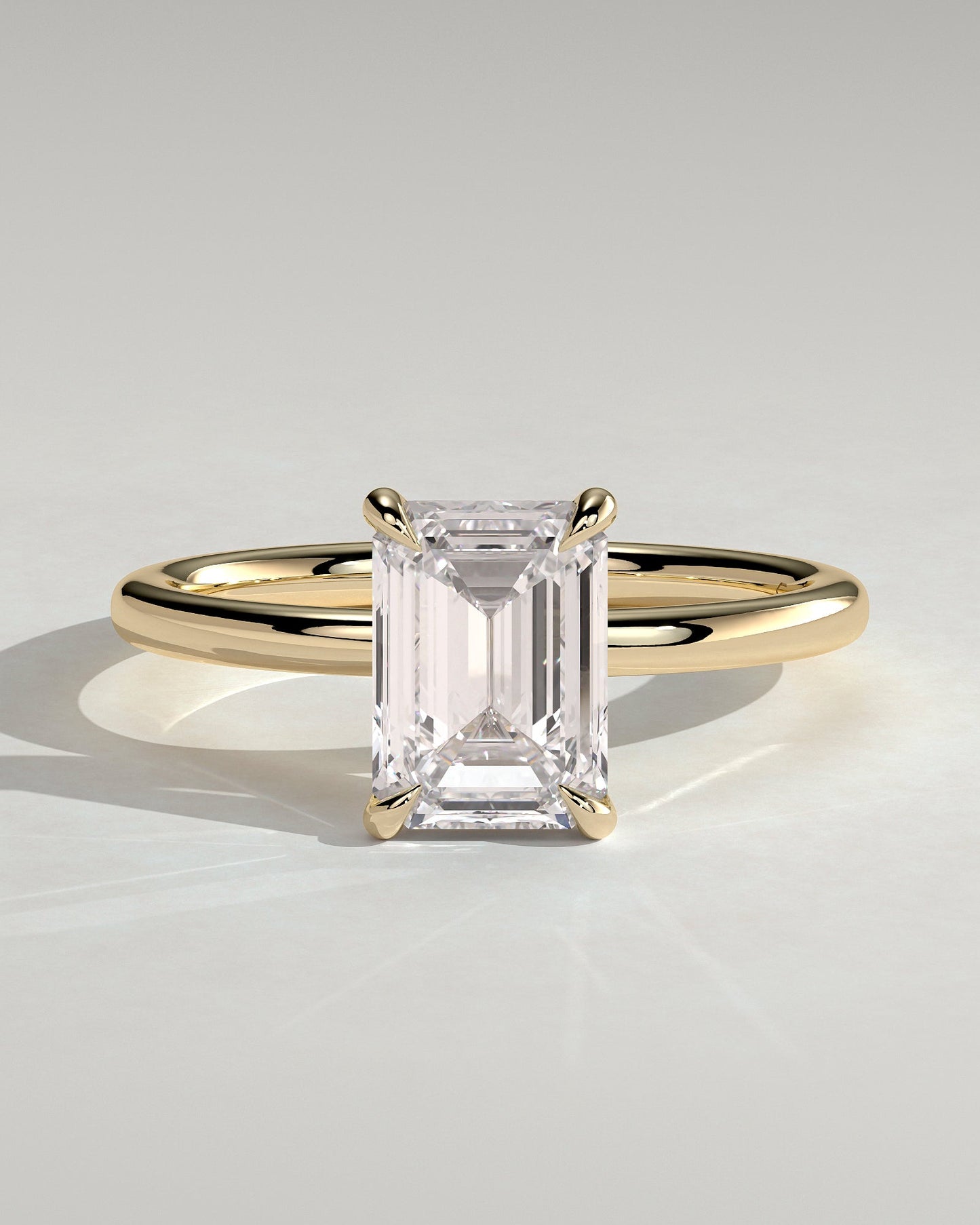 Round Halo, Pave & Split Shank Engagement Ring – 1.93 CT Lab Grown Diamond