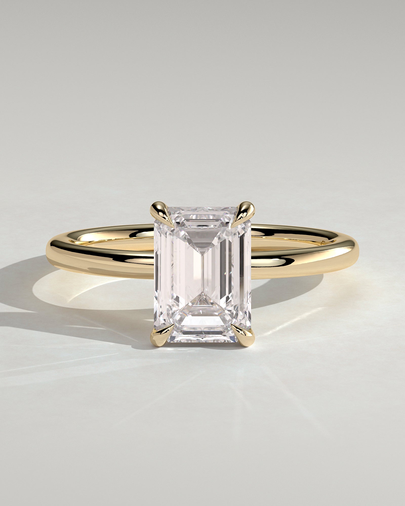 Round Halo, Pave & Split Shank Engagement Ring – 1.93 CT Lab Grown Diamond