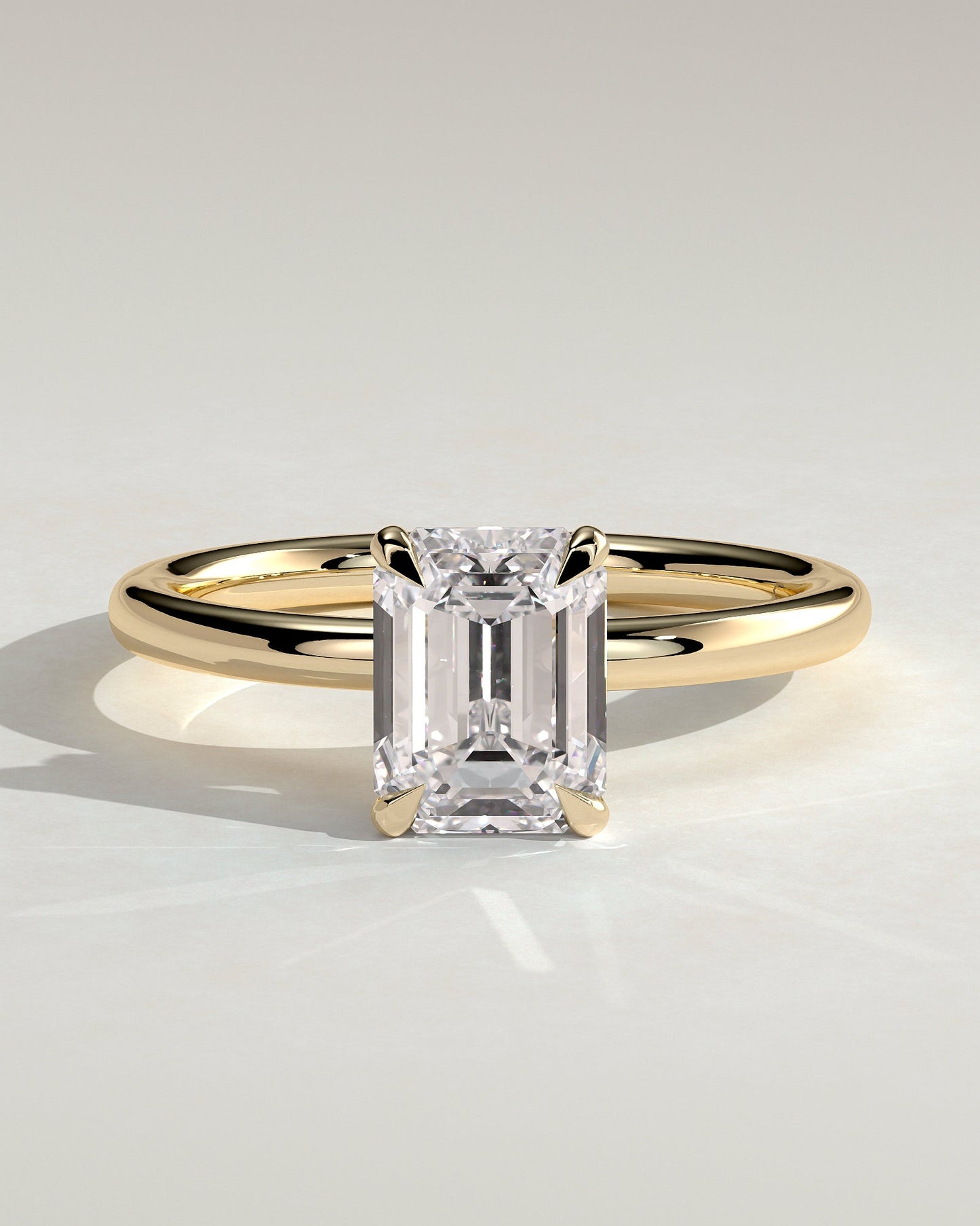 Round Halo, Pave & Split Shank Engagement Ring – 1.93 CT Lab Grown Diamond