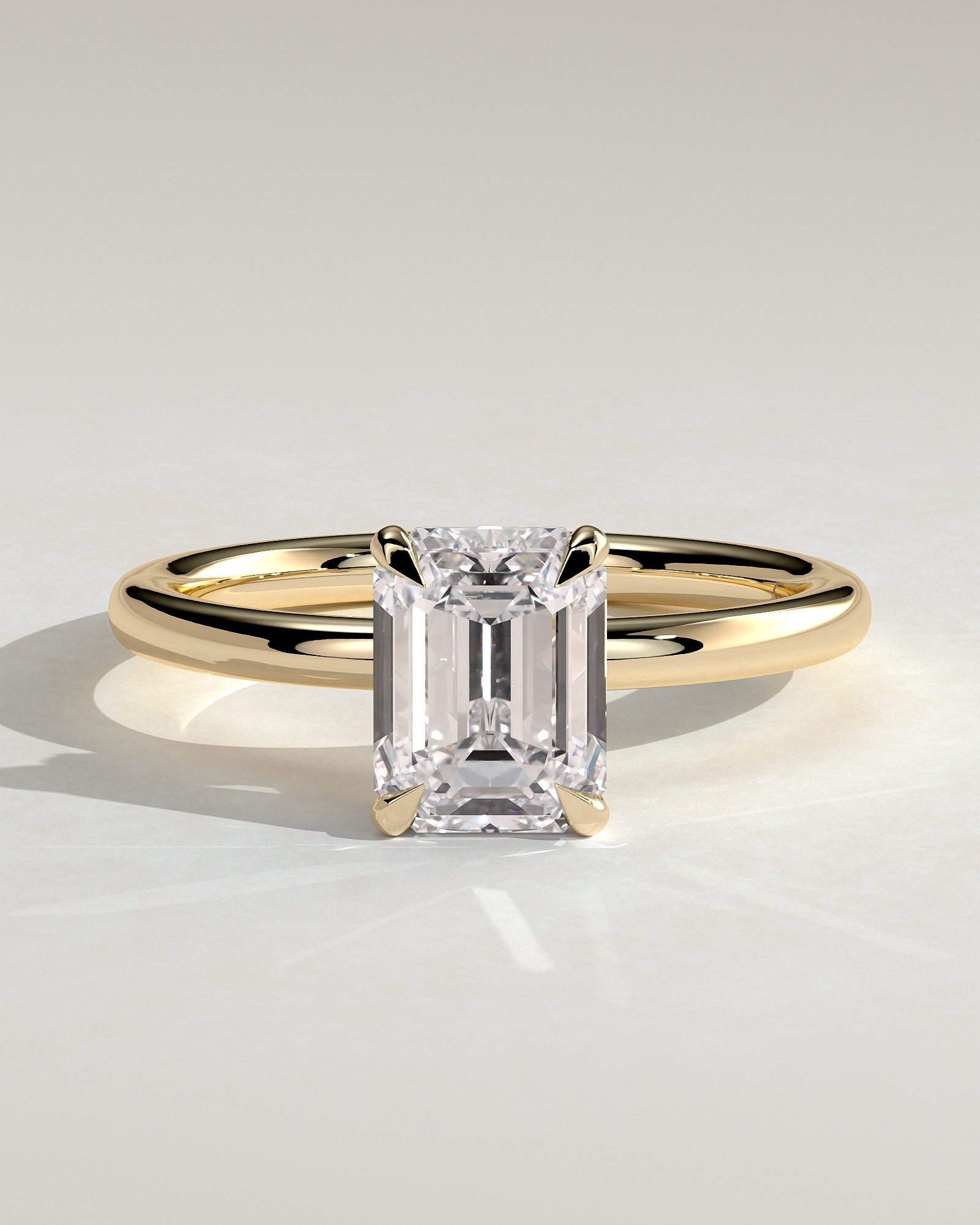Round Halo, Pave & Split Shank Engagement Ring – 1.93 CT Lab Grown Diamond