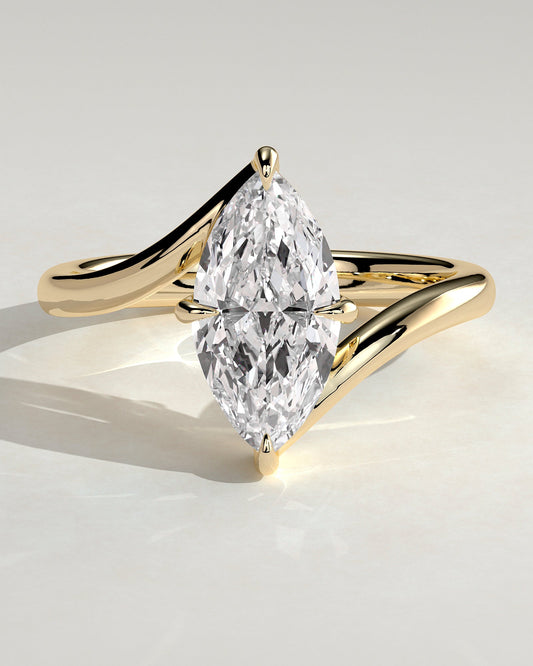 Round Halo, Pave & Split Shank Engagement Ring – 1.93 CT Lab Grown Diamond