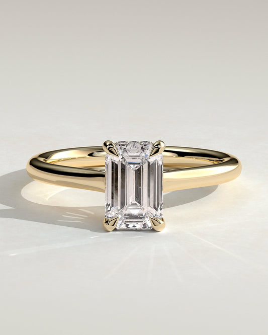 Round Halo, Pave & Split Shank Engagement Ring – 1.93 CT Lab Grown Diamond