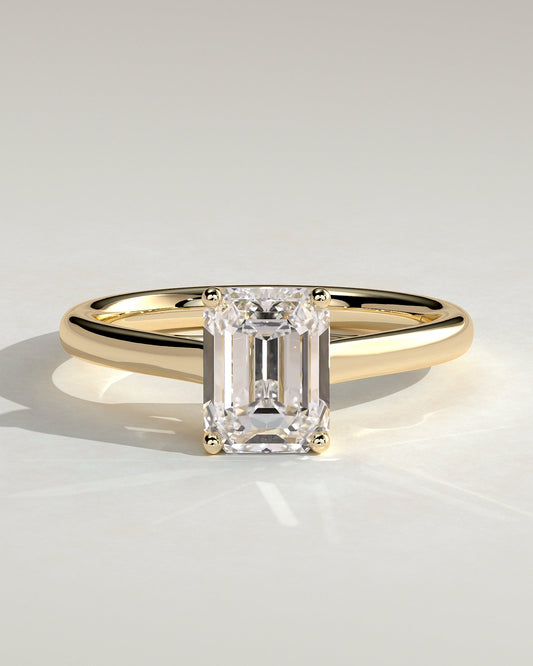 Round Halo, Pave & Split Shank Engagement Ring – 1.93 CT Lab Grown Diamond