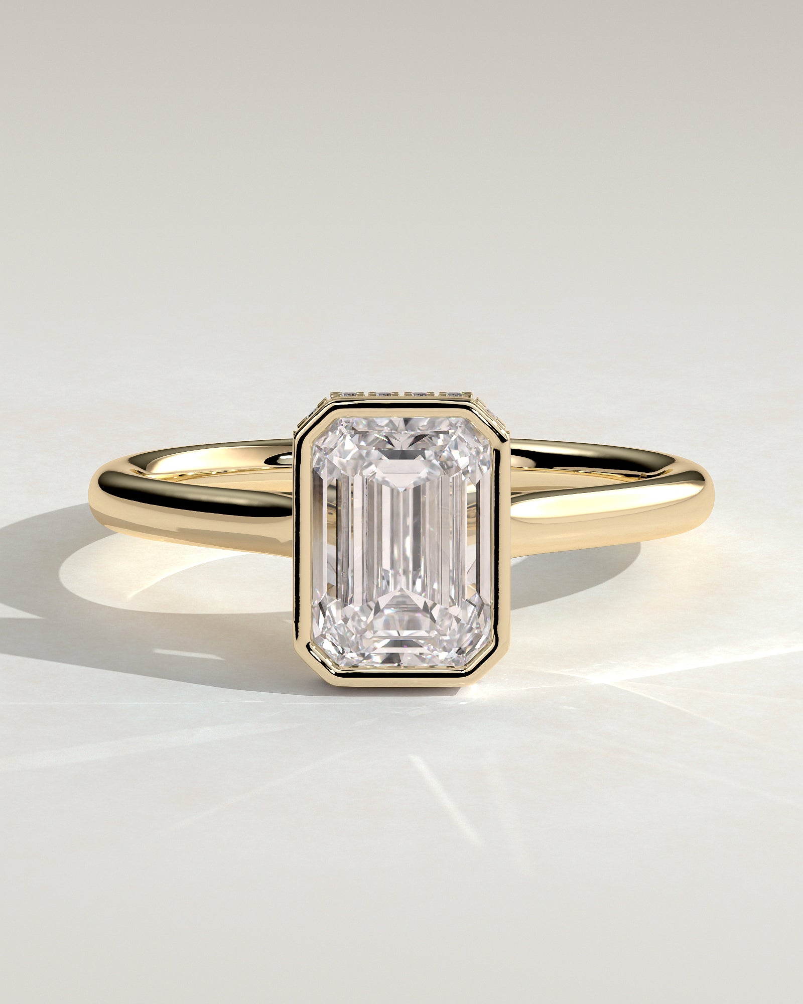 Round Halo, Pave & Split Shank Engagement Ring – 1.93 CT Lab Grown Diamond