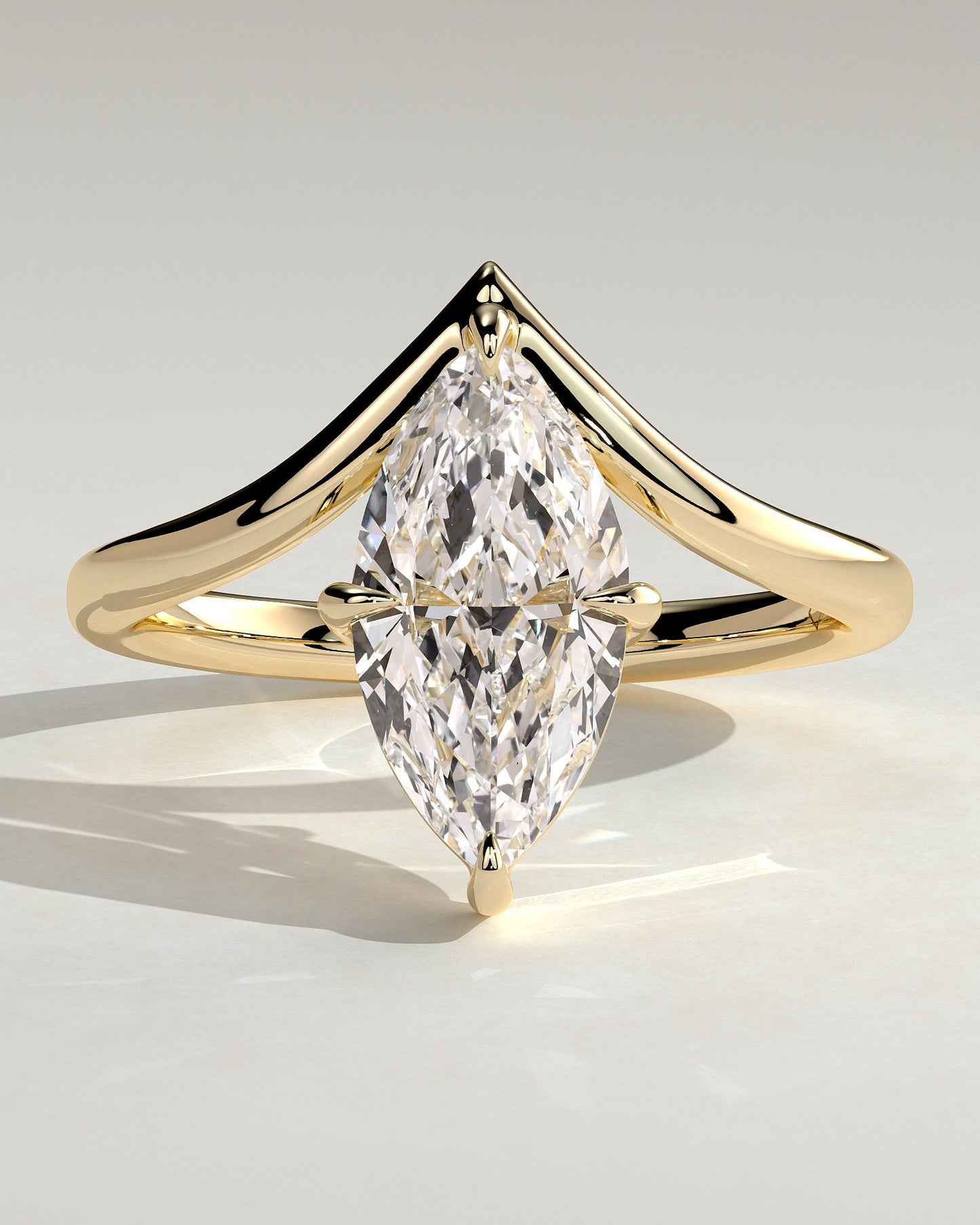 Round Halo, Pave & Split Shank Engagement Ring – 1.93 CT Lab Grown Diamond