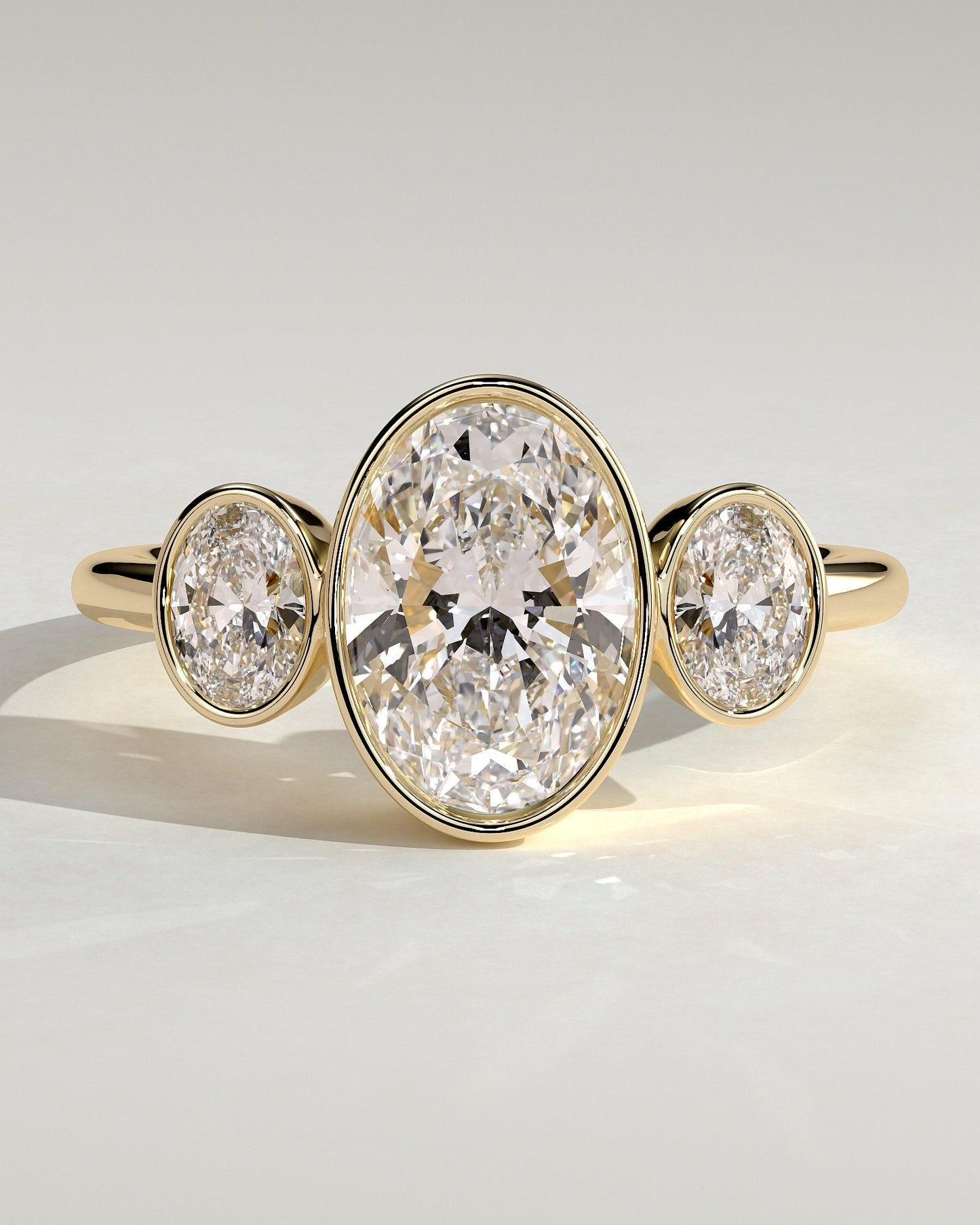 Round Halo, Pave & Split Shank Engagement Ring – 1.93 CT Lab Grown Diamond