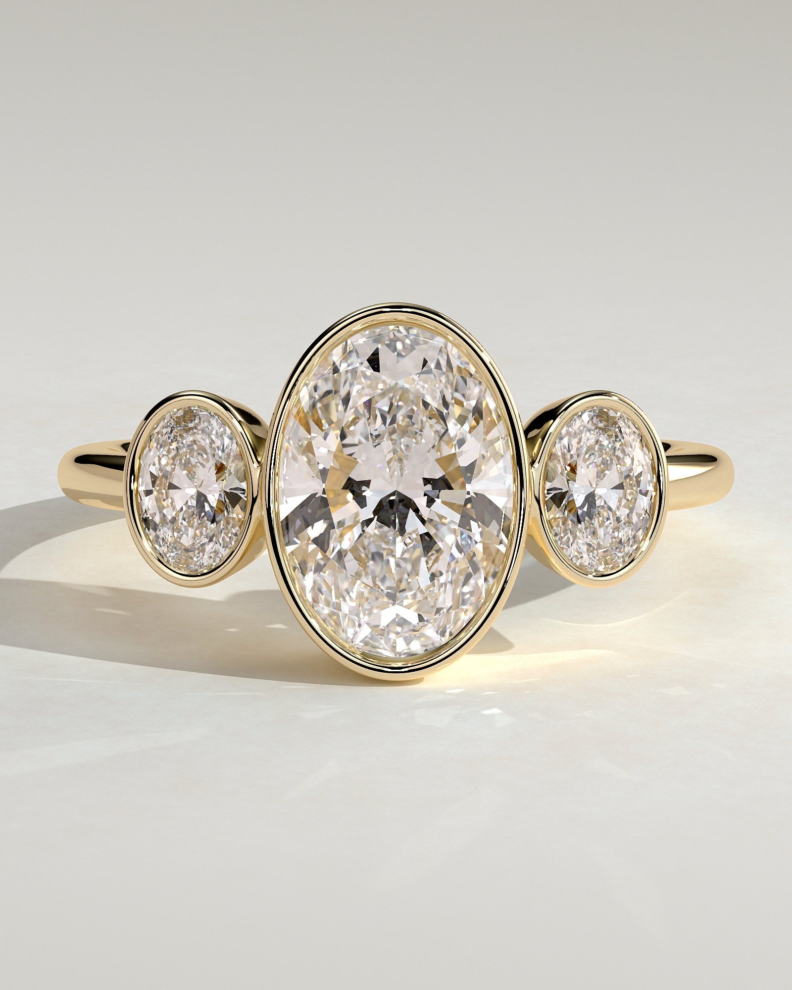 Round Halo, Pave & Split Shank Engagement Ring – 1.93 CT Lab Grown Diamond