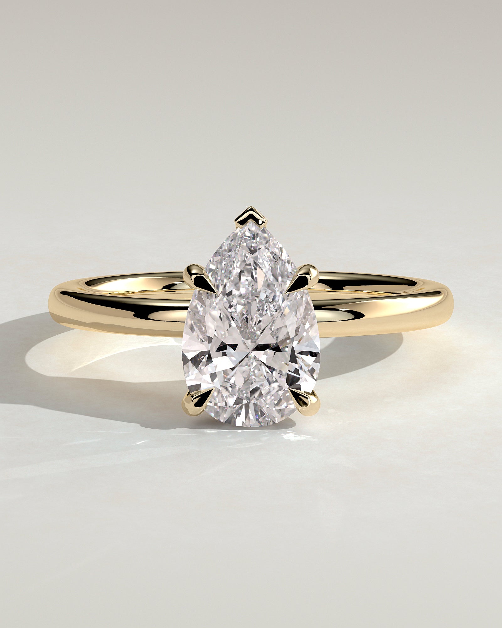 Round Halo, Pave & Split Shank Engagement Ring – 1.93 CT Lab Grown Diamond