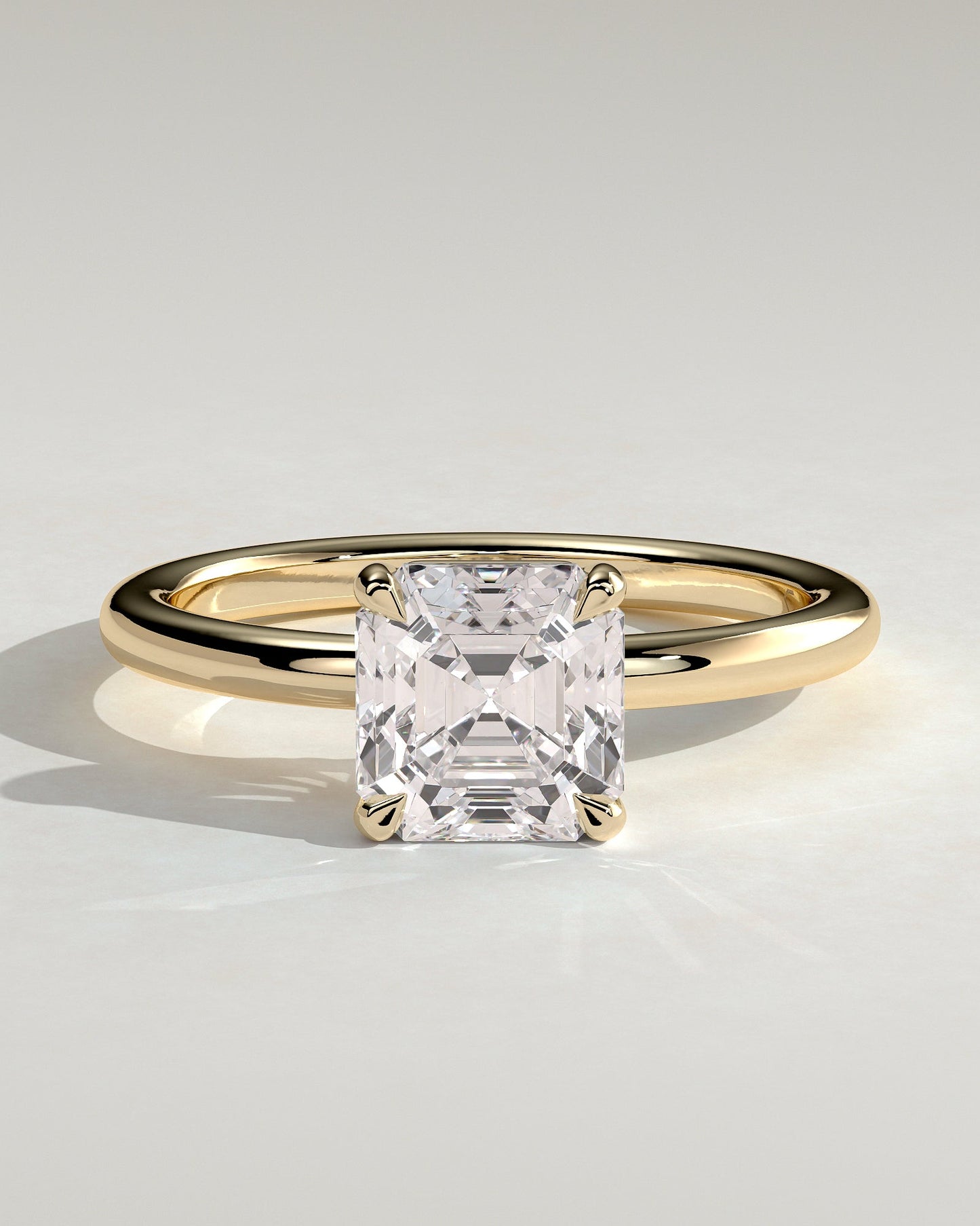 Round Halo, Pave & Split Shank Engagement Ring – 1.93 CT Lab Grown Diamond
