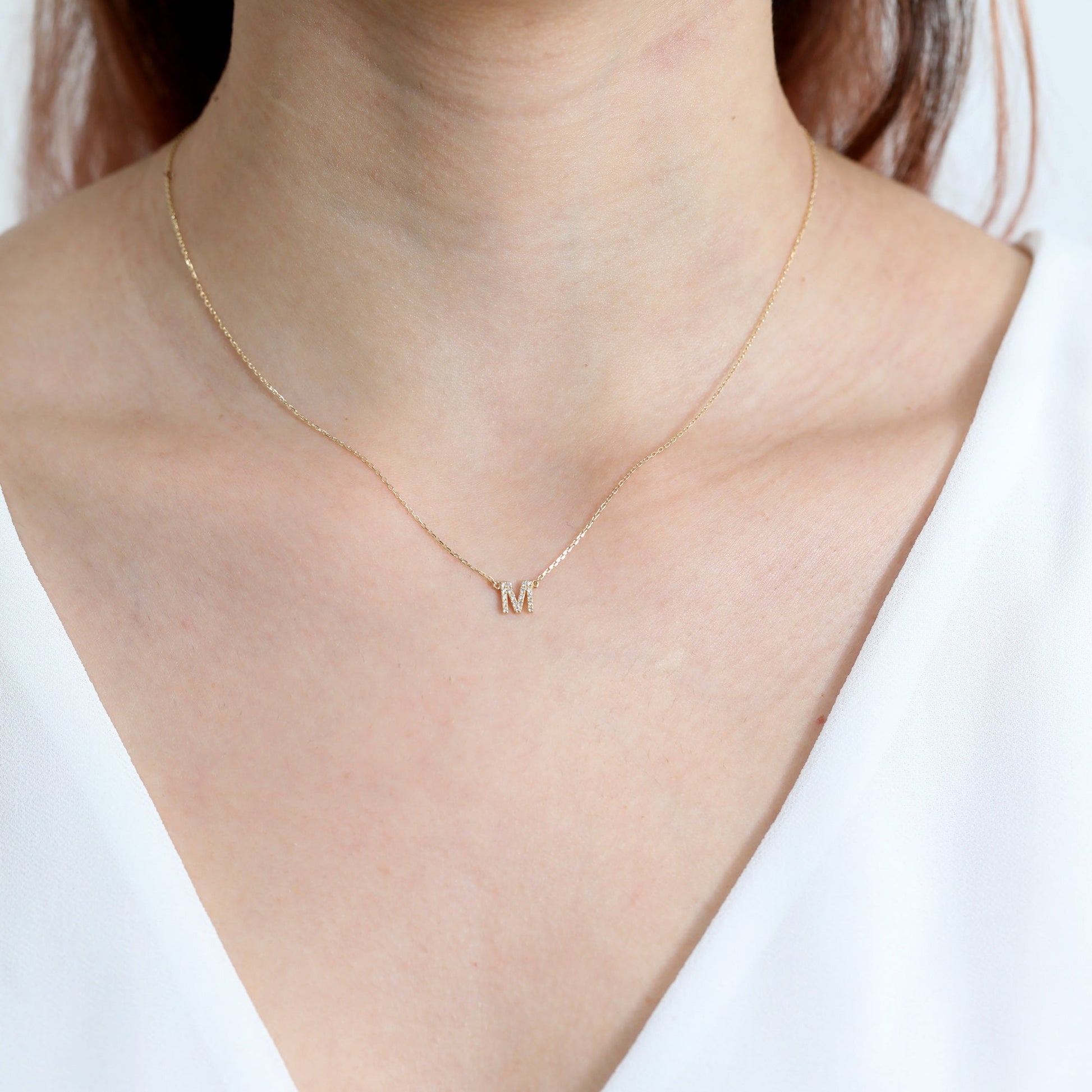 1.0 CT Round Bezel Solitaire Lab Grown Diamond Necklace