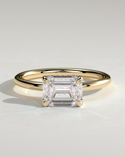 Round Halo, Pave & Split Shank Engagement Ring – 1.93 CT Lab Grown Diamond