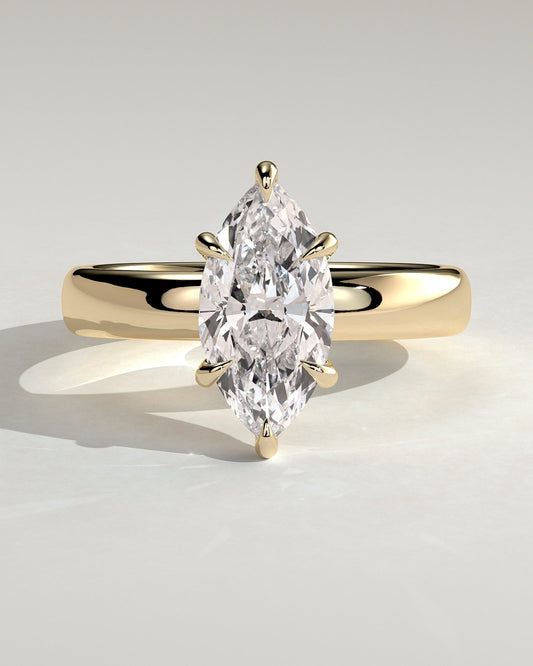Round Halo, Pave & Split Shank Engagement Ring – 1.93 CT Lab Grown Diamond