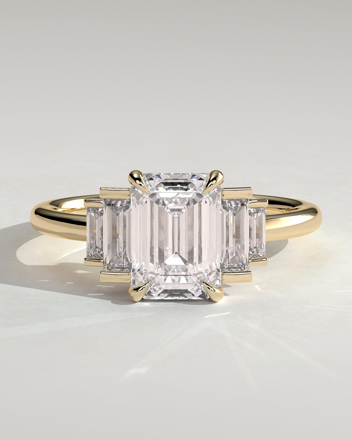 Round Halo, Pave & Split Shank Engagement Ring – 1.93 CT Lab Grown Diamond