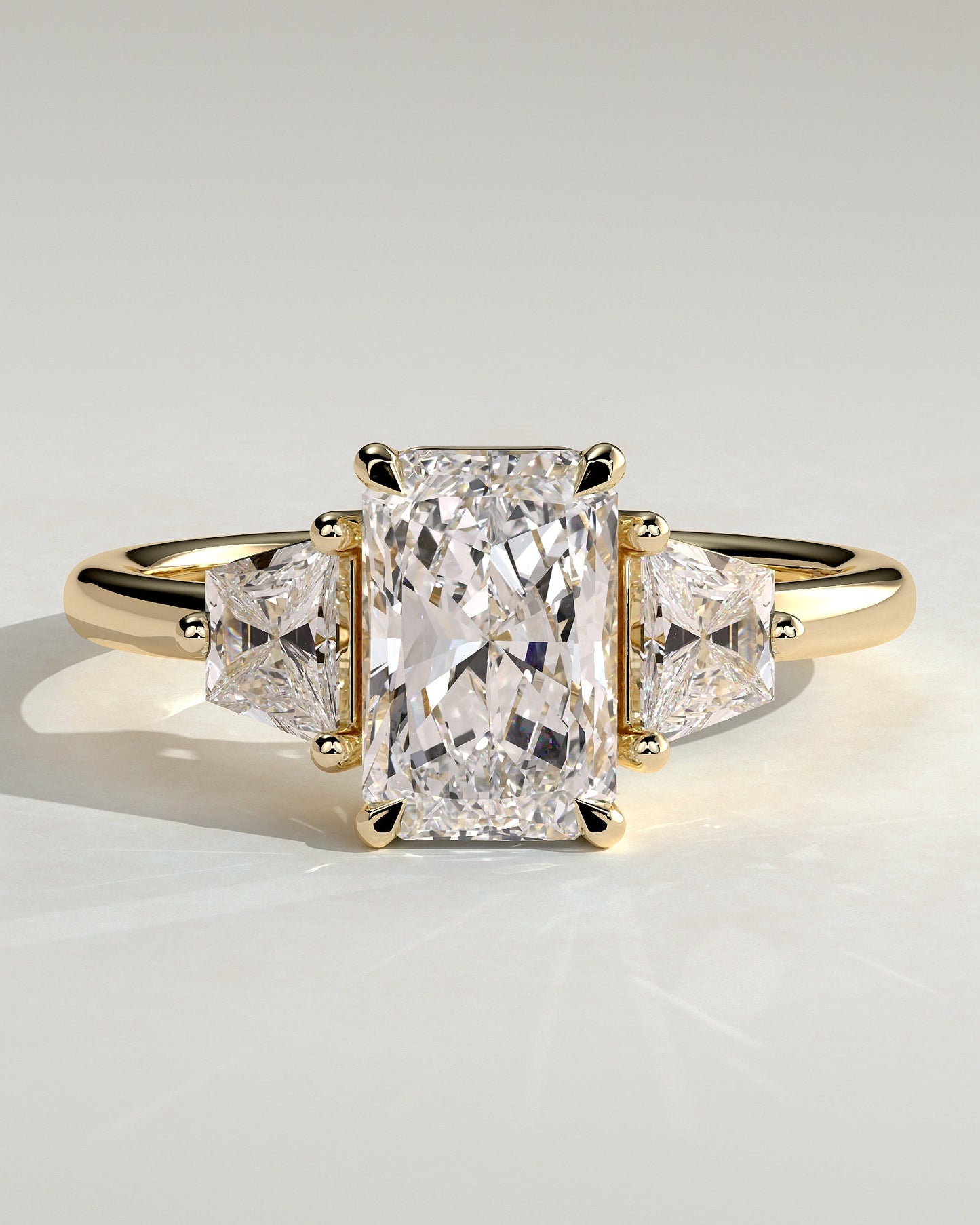 Round Halo, Pave & Split Shank Engagement Ring – 1.93 CT Lab Grown Diamond
