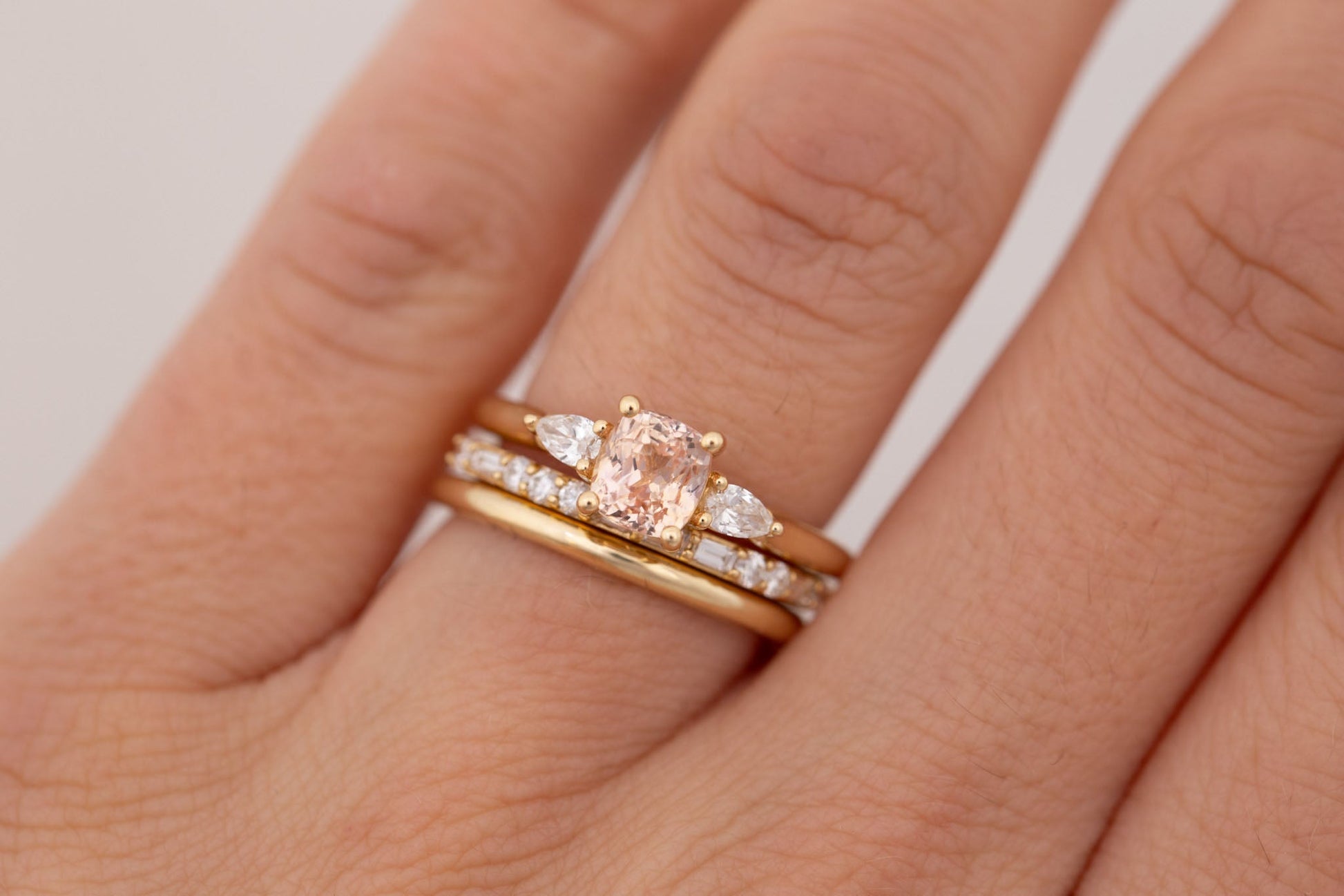 0.37 CT Round Full Eternity Lab Grown Diamond Wedding Band