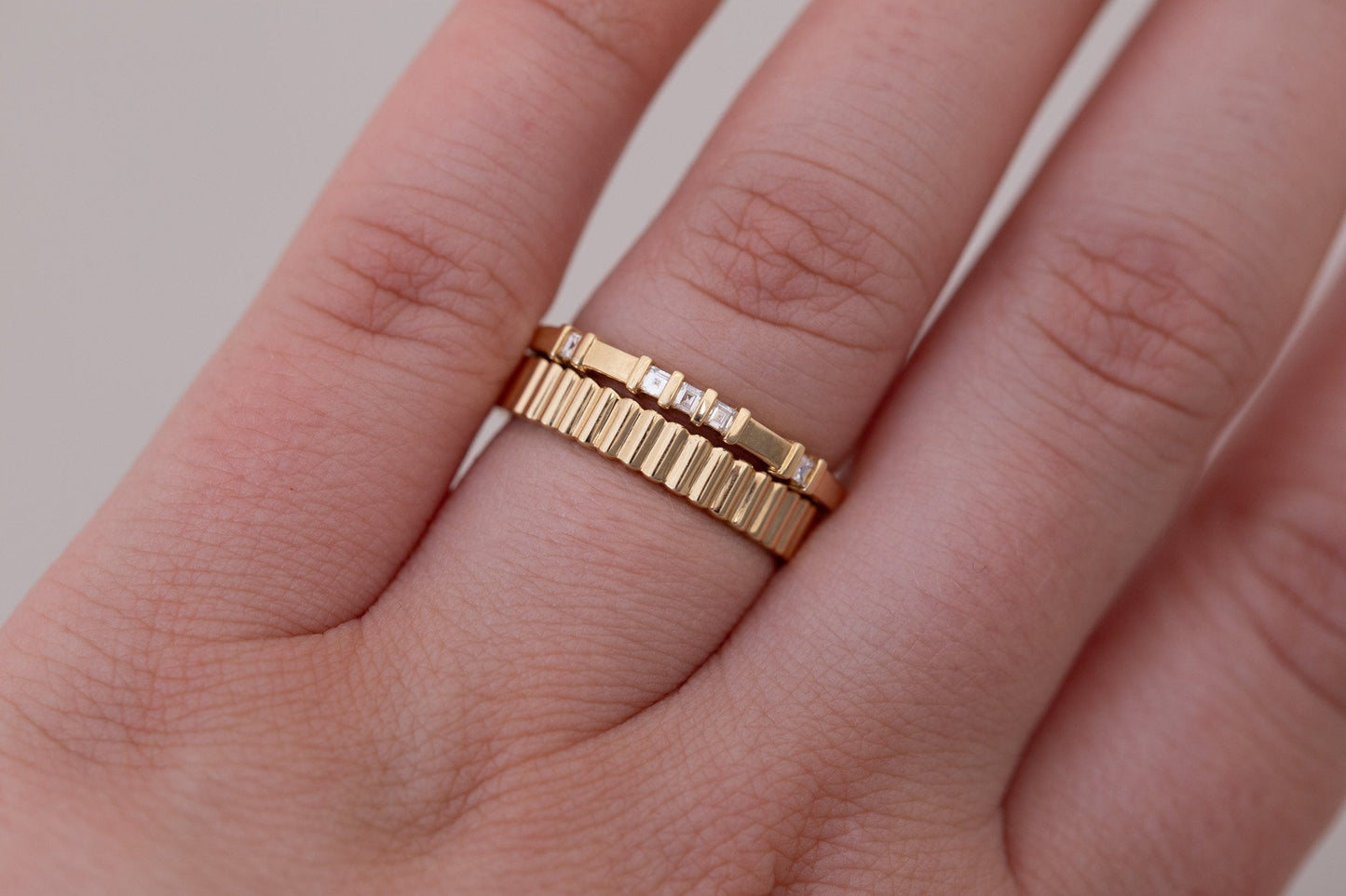 0.37 CT Round Full Eternity Lab Grown Diamond Wedding Band
