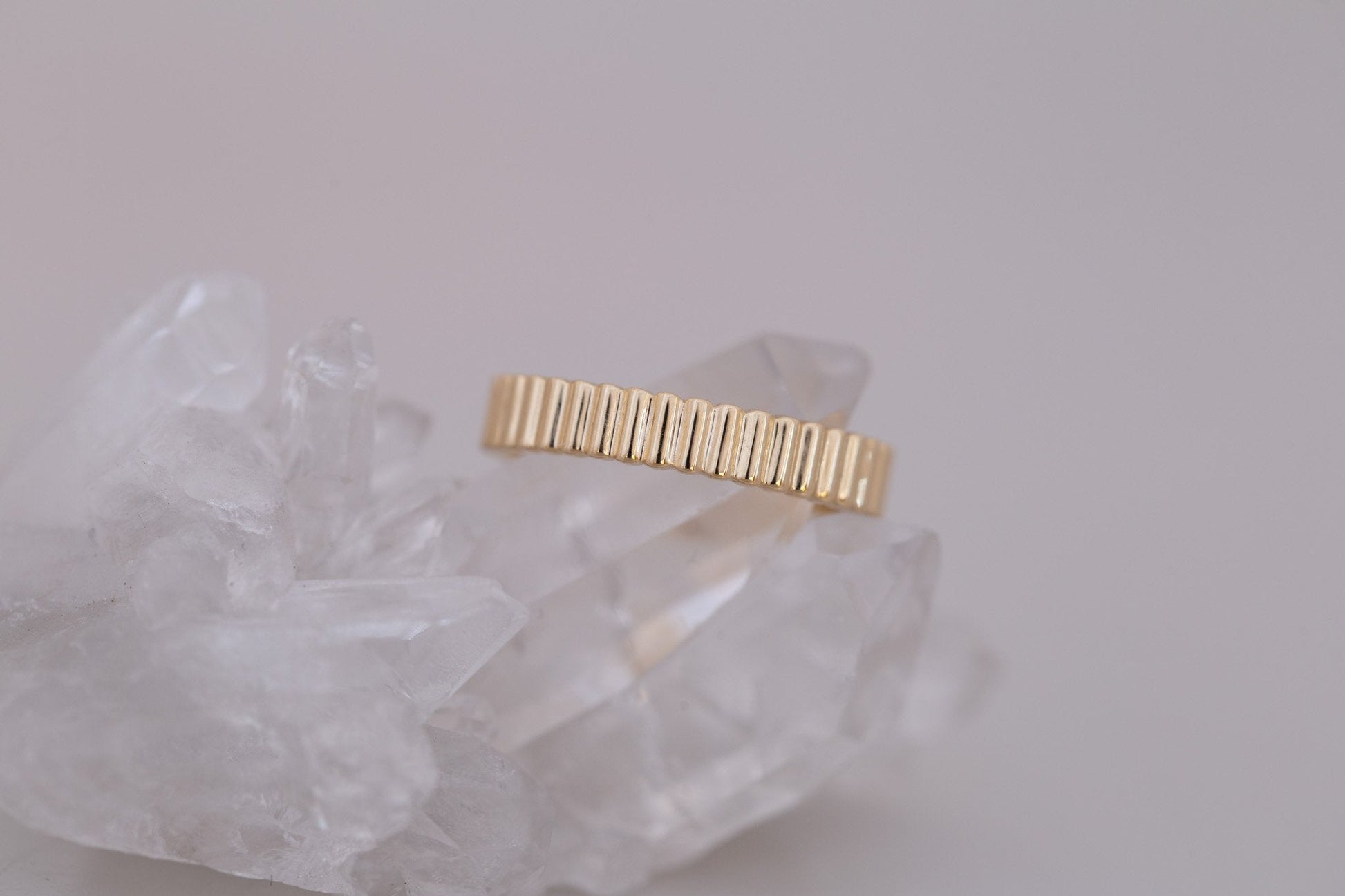 0.37 CT Round Full Eternity Lab Grown Diamond Wedding Band