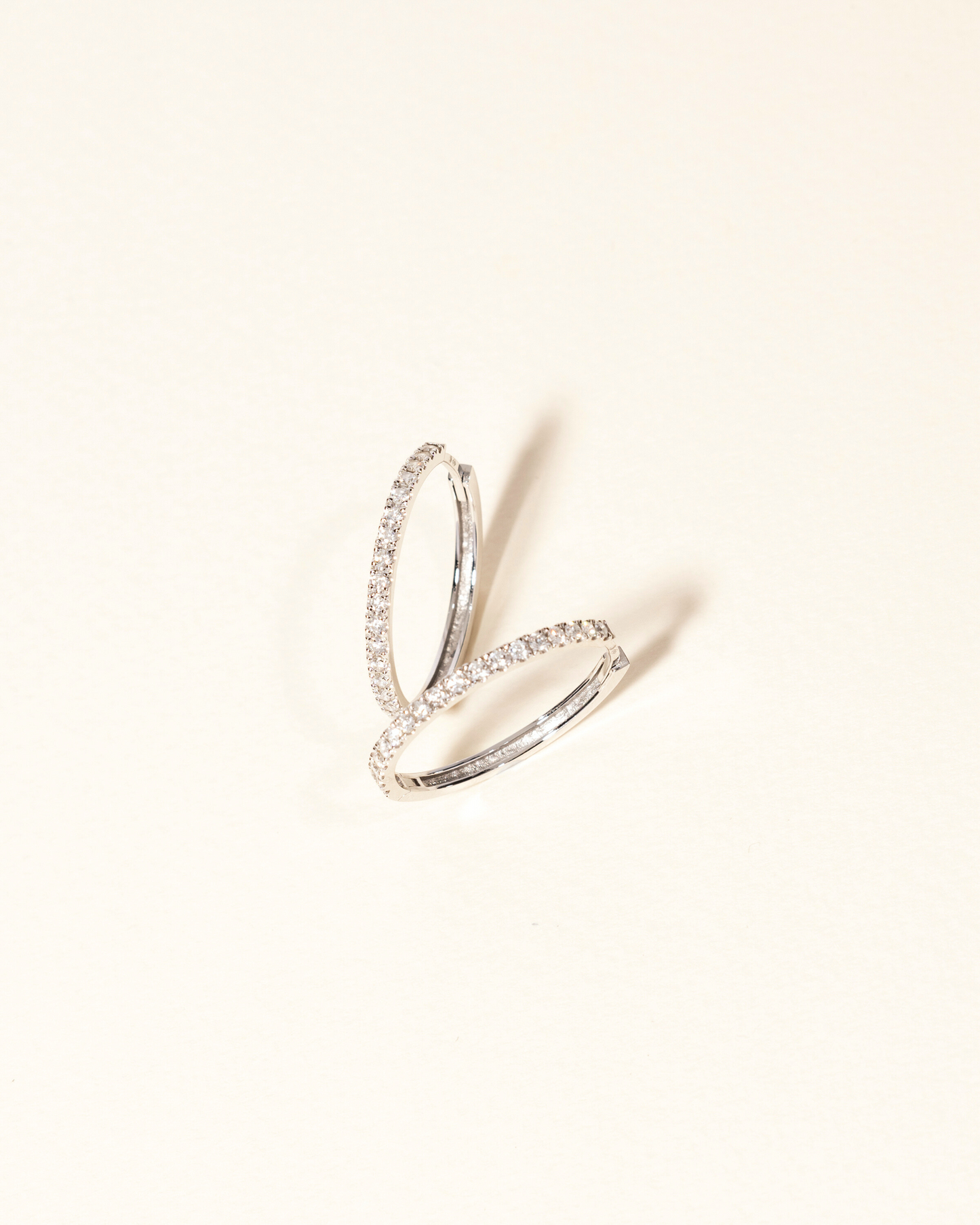 1.0 CT Round Bezel Solitaire Lab Grown Diamond Earrings