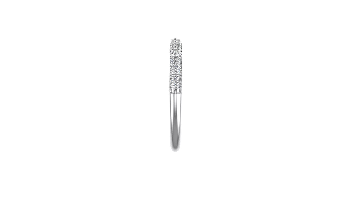 Custom-2.02 CT Radiant Triple Pave Bridal Set For Gabriel