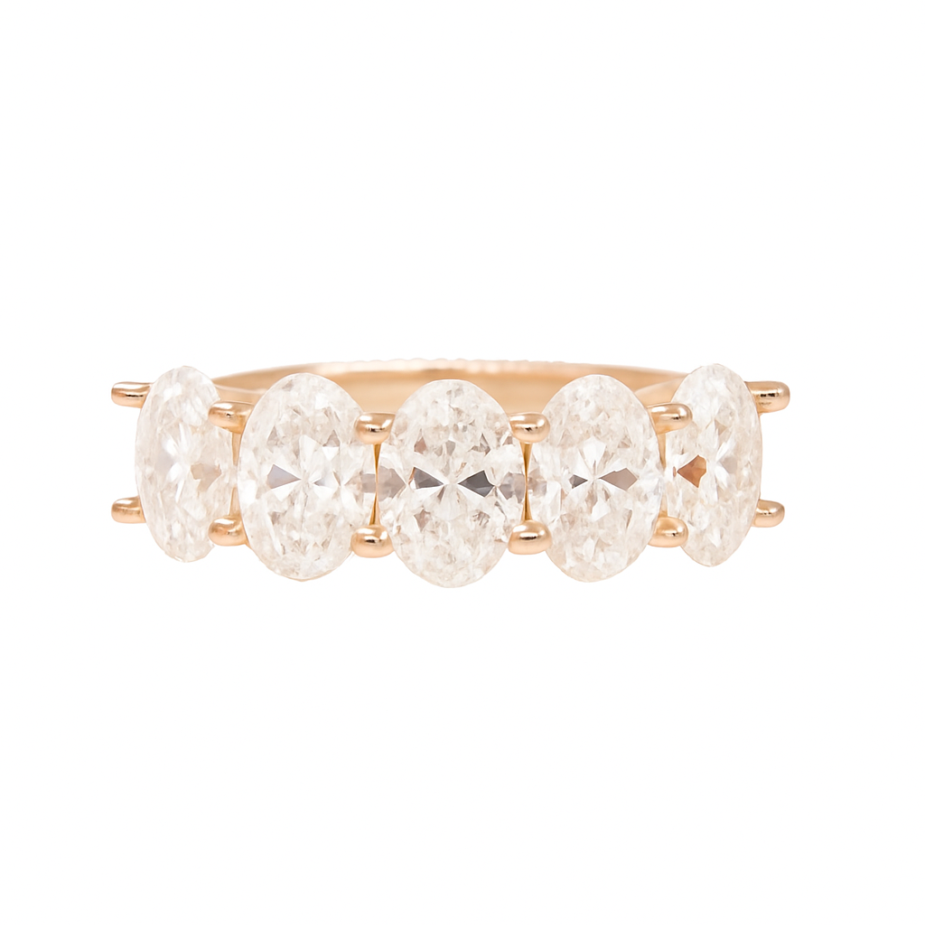 0.37 CT Round Full Eternity Lab Grown Diamond Wedding Band