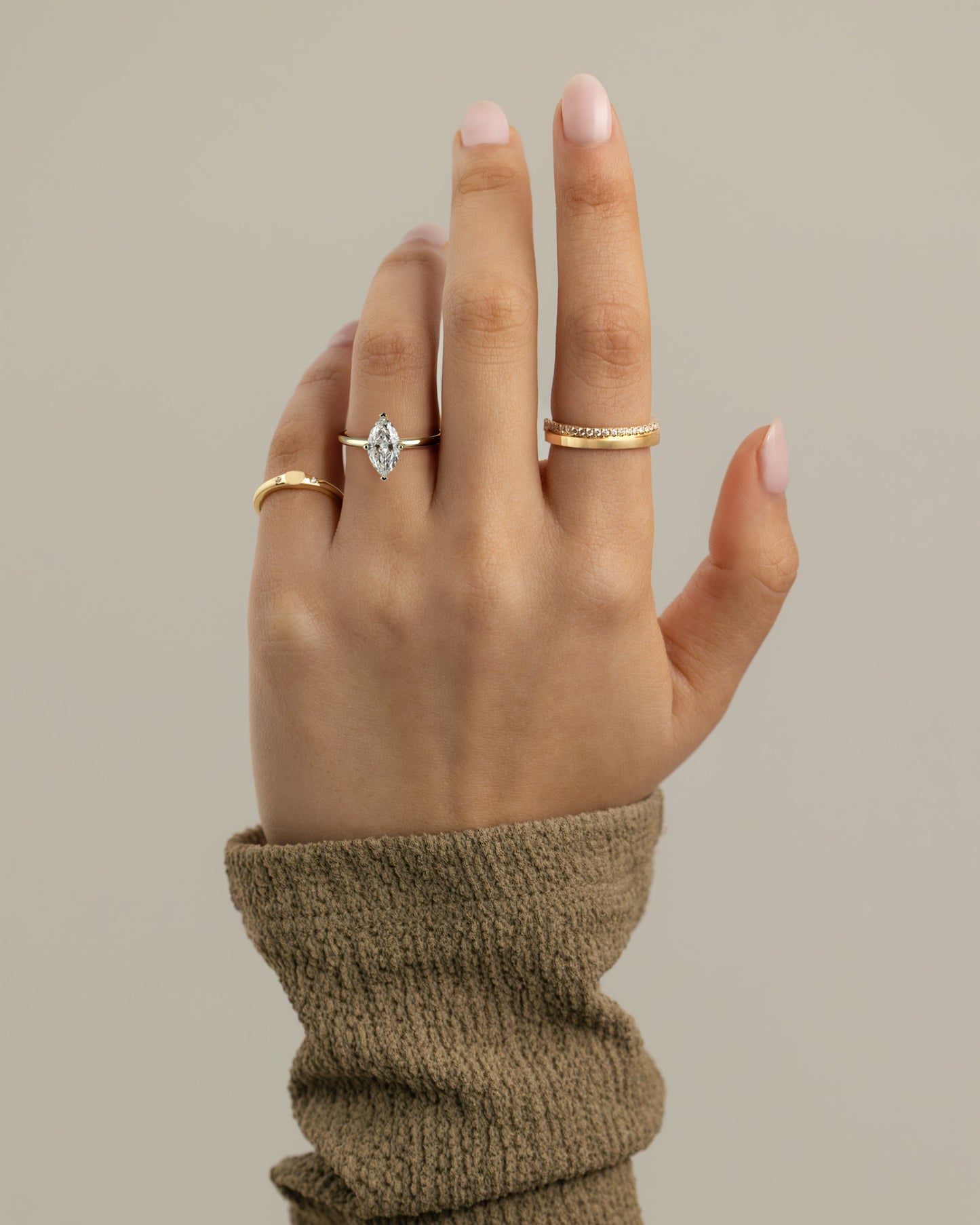 Round Halo, Pave & Split Shank Engagement Ring – 1.93 CT Lab Grown Diamond