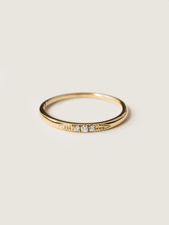 Marquise Cut Cluster Styled Lab Grown Wedding Band