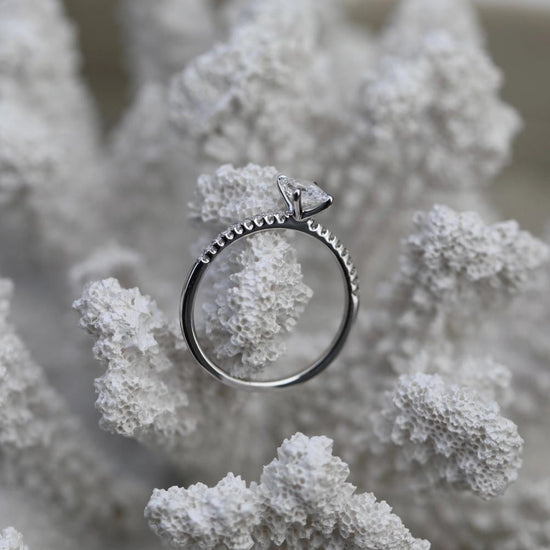 0.70 CT Radiant Solitaire CVD E/VVS1 Diamond Engagement Ring 4