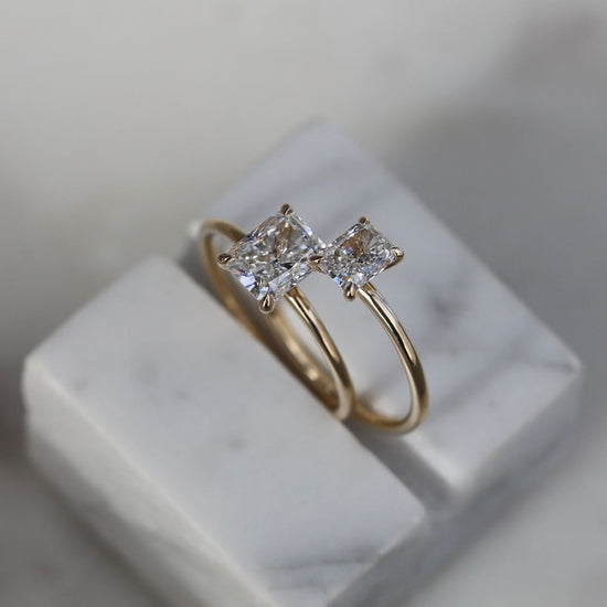 1.53 CT Radiant Solitaire CVD E/VVS2 Diamond Engagement Ring 15