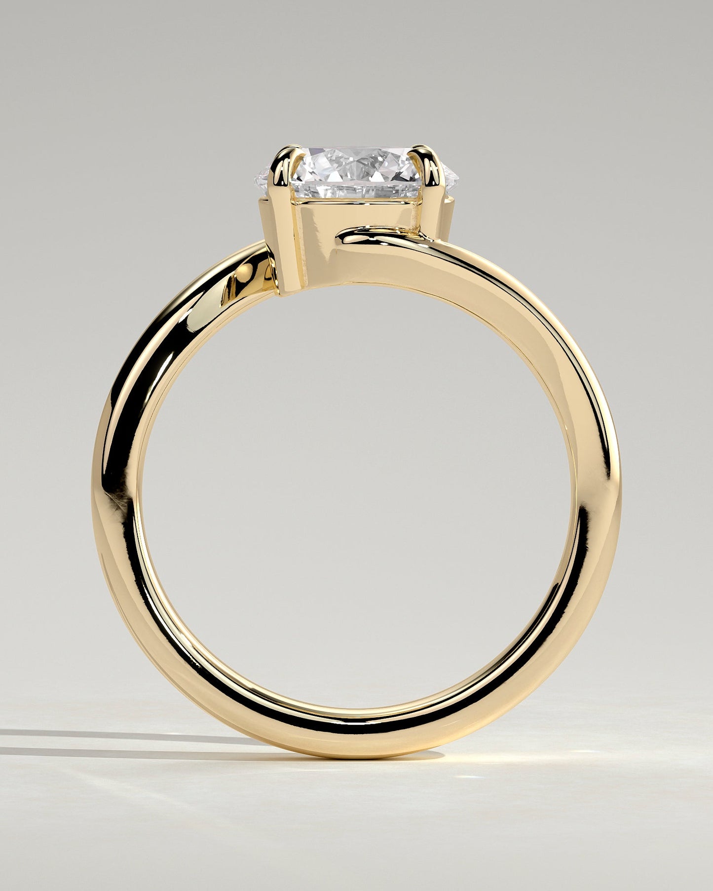 Round Halo, Pave & Split Shank Engagement Ring – 1.93 CT Lab Grown Diamond