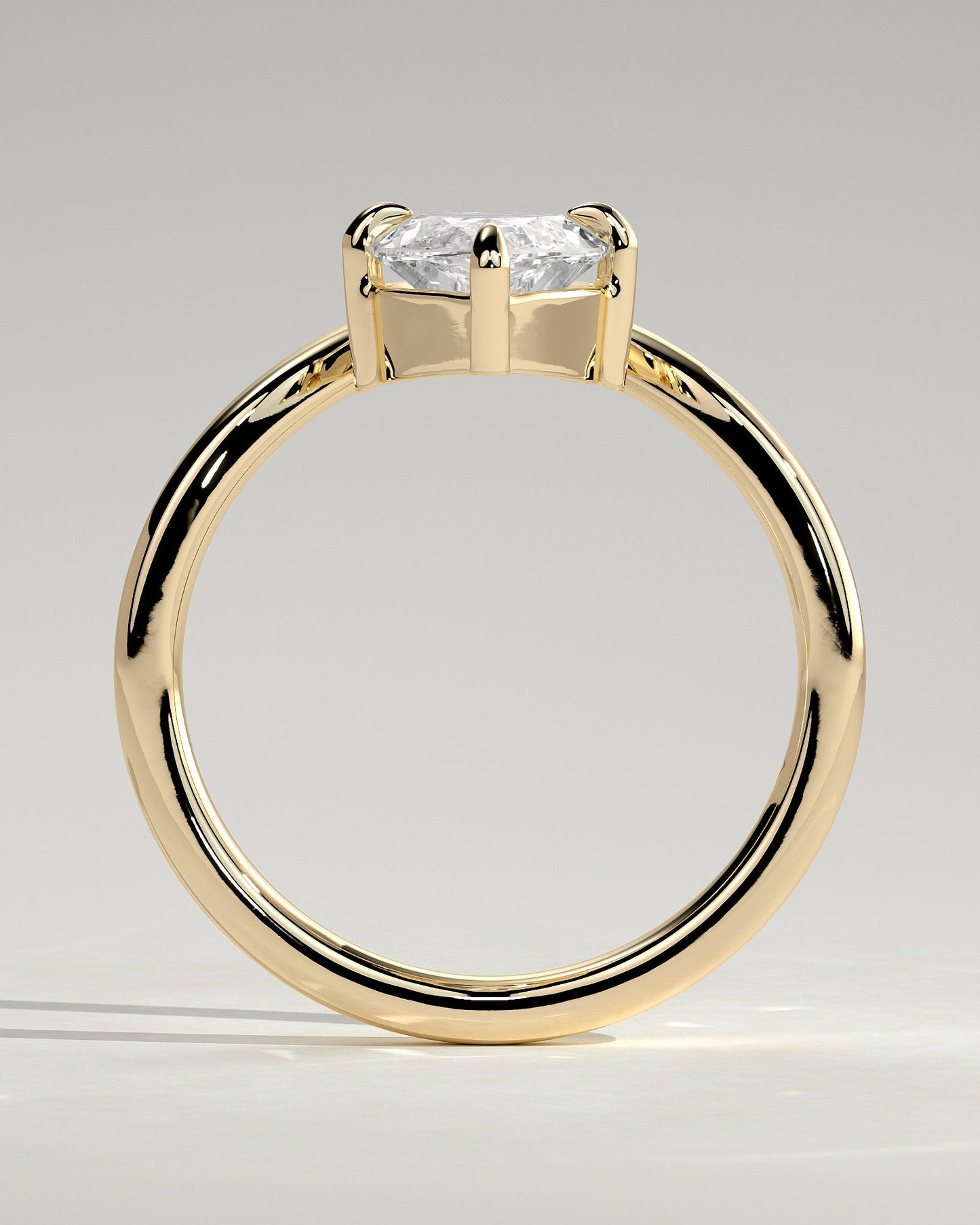 Round Halo, Pave & Split Shank Engagement Ring – 1.93 CT Lab Grown Diamond