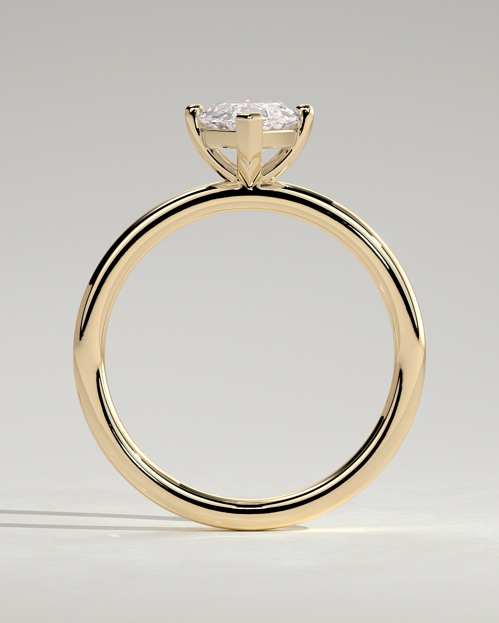 Round Halo, Pave & Split Shank Engagement Ring – 1.93 CT Lab Grown Diamond