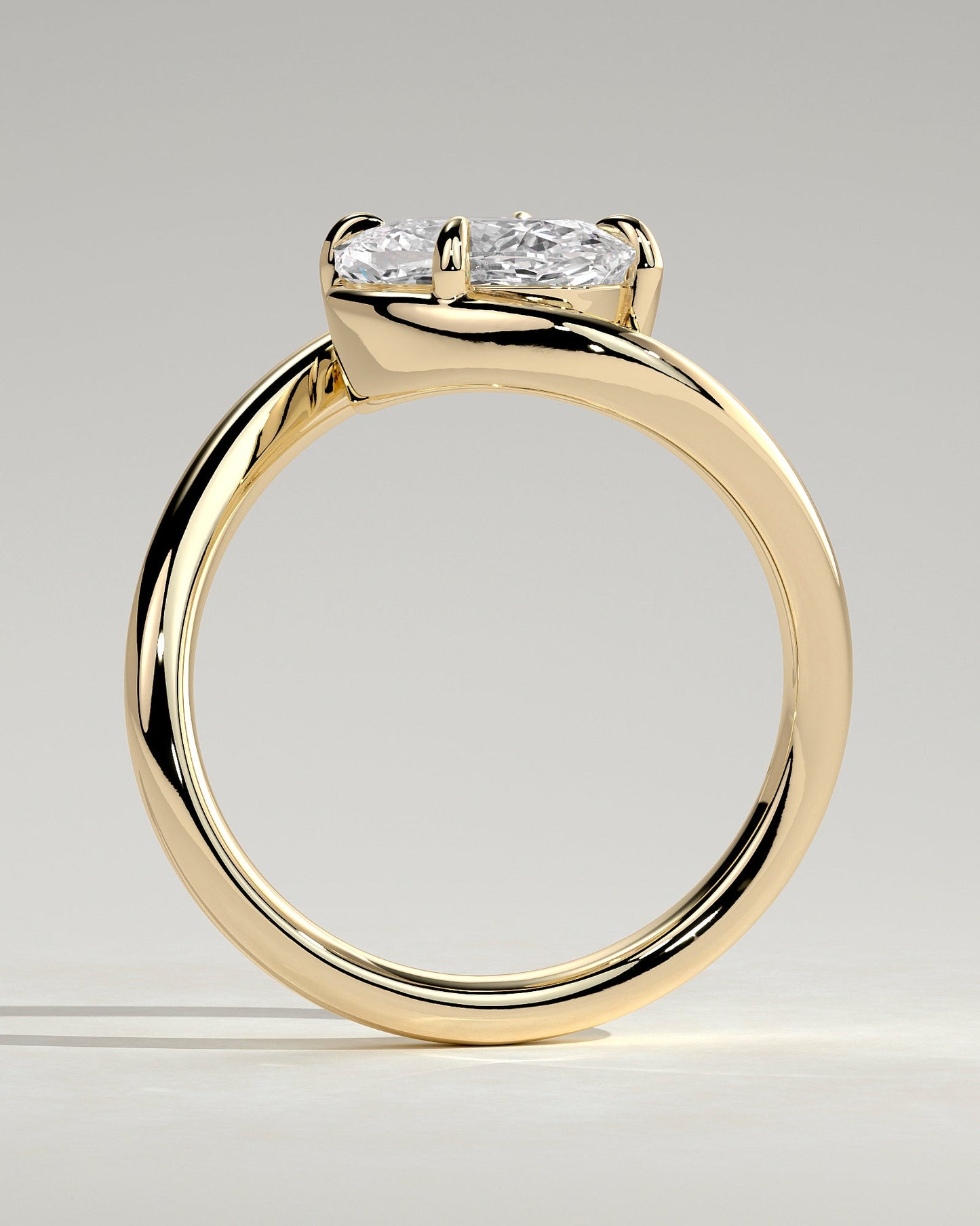 Round Halo, Pave & Split Shank Engagement Ring – 1.93 CT Lab Grown Diamond