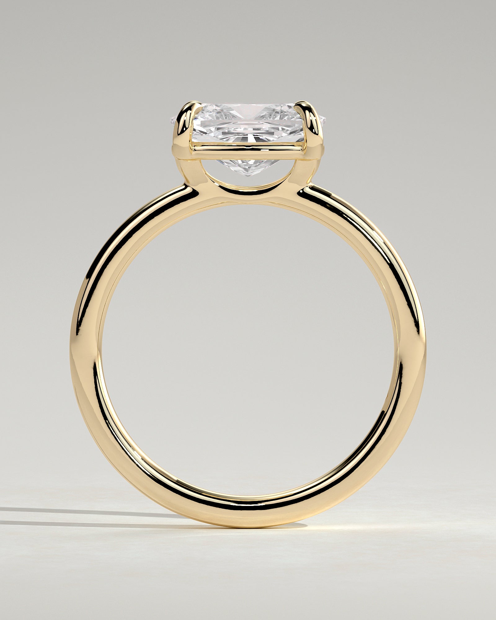 Round Halo, Pave & Split Shank Engagement Ring – 1.93 CT Lab Grown Diamond